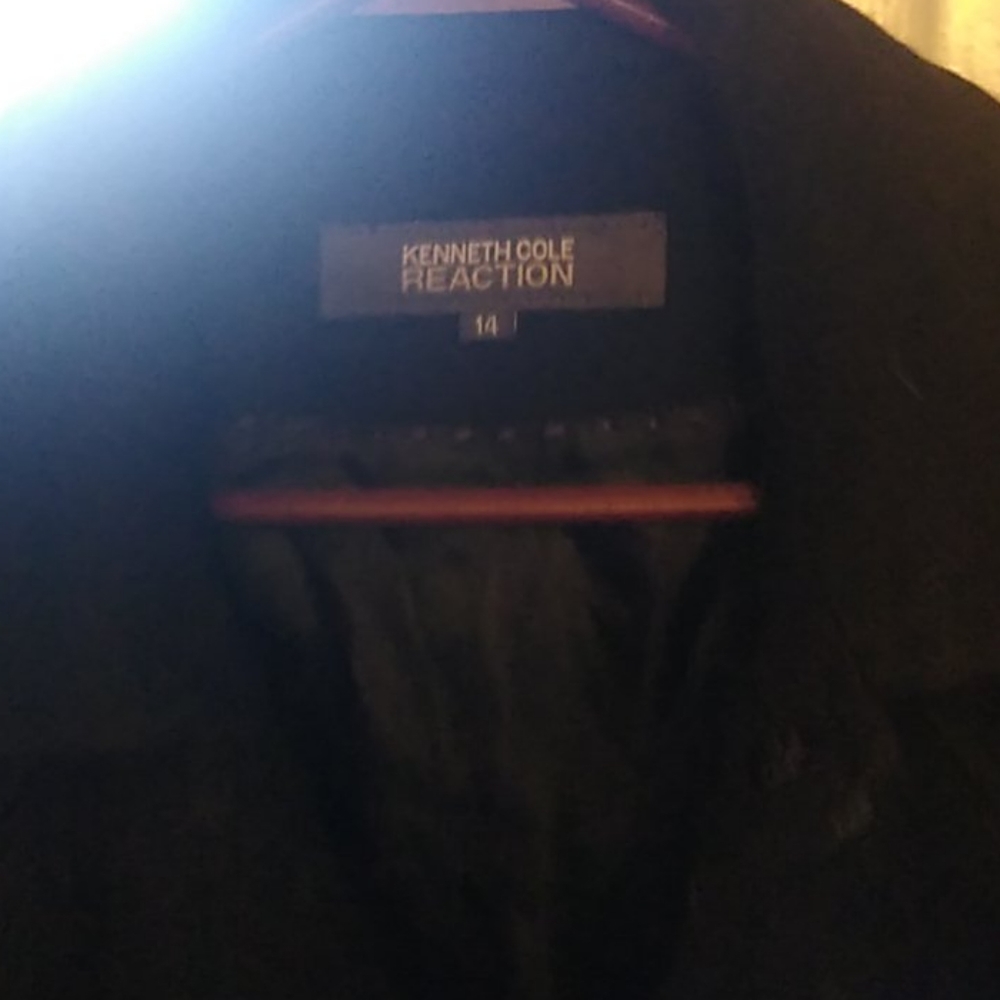 Black women's coat size 14